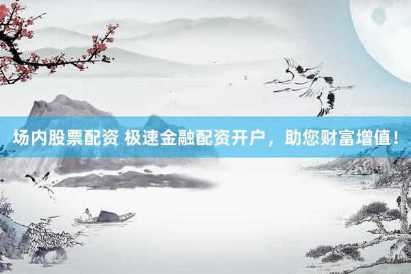 场内股票配资 极速金融配资开户，助您财富增值！